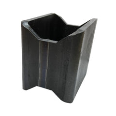 Rectangular Hinge Adapter – 3" x 2" | Square-to-Round Gate Hinge Support