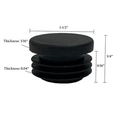 Round Plastic Tubing Plugs