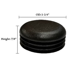 Round Plastic Tubing Plugs