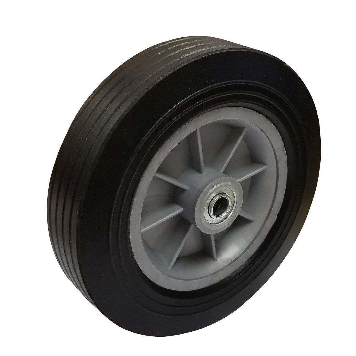 Semi Pneumatic Wheel – 10" x 2-3/4" with 5/8" Bearing