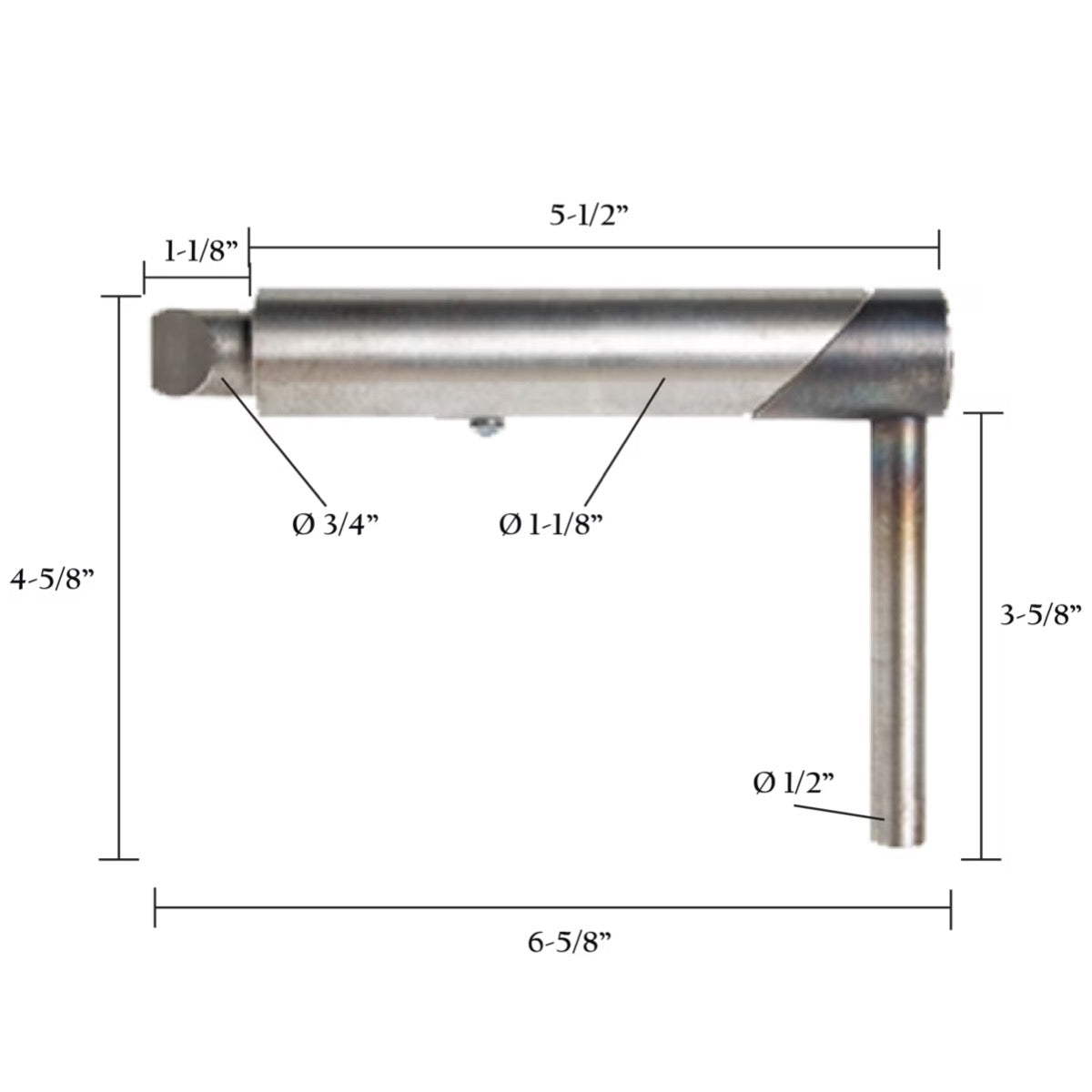 Slam Action Gate Latch – Spring-Loaded with Grease Zerk