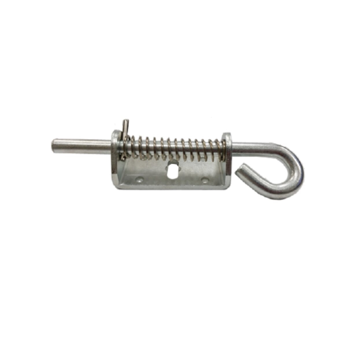 Spring Loaded Latch with 7/16" Pin | Versatile Zinc-Plated Gate & Door Latch