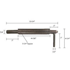 Heavy-Duty Spring Latch with Handle