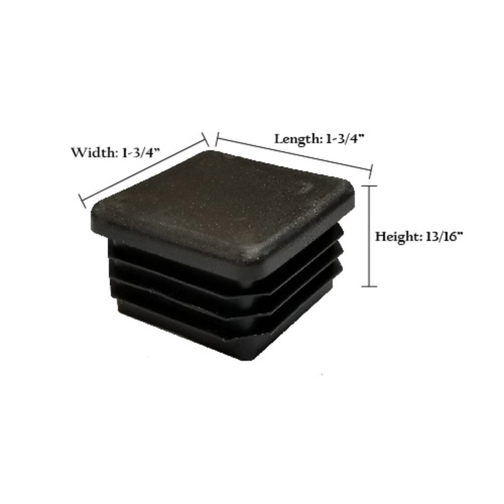 Plug Square Sizes Square Plastic Tubing Plugs | Steel Tube End Caps – Mountain Country ...