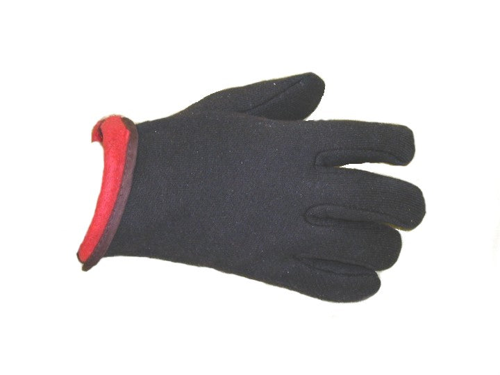 Tuff Mate Glove Red Lined Brown Jersey 104BJ