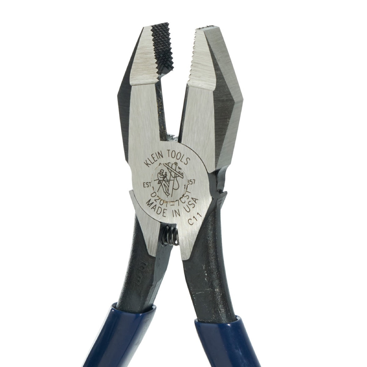 9" Ironworker’s Pliers With Spring | Heavy-Duty Cutting & Twisting Tool