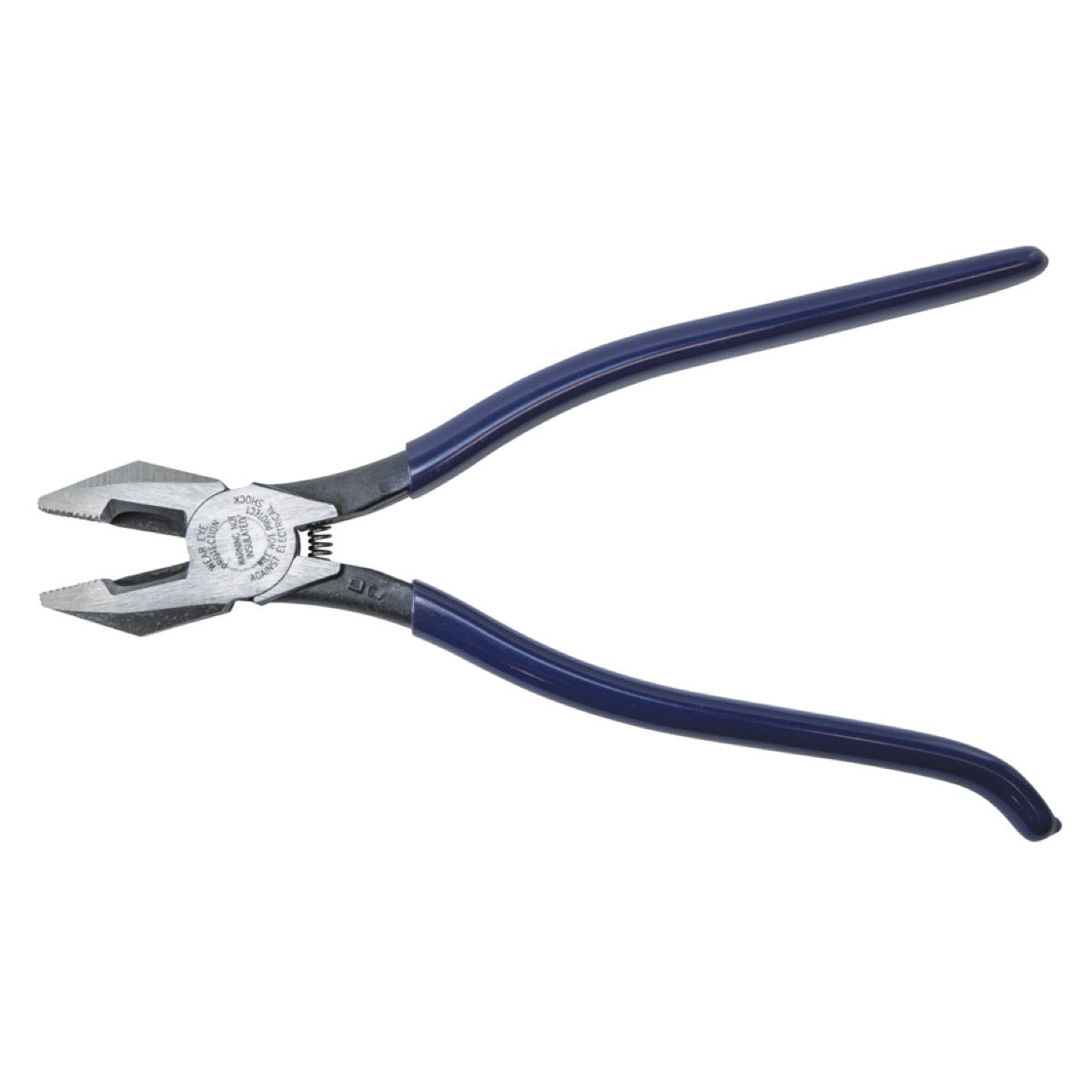 9" Ironworker’s Pliers With Spring | Heavy-Duty Cutting & Twisting Tool