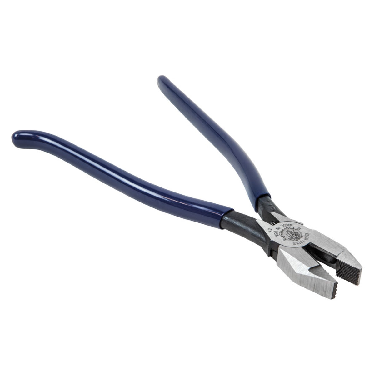 9" Ironworker’s Pliers With Spring | Heavy-Duty Cutting & Twisting Tool