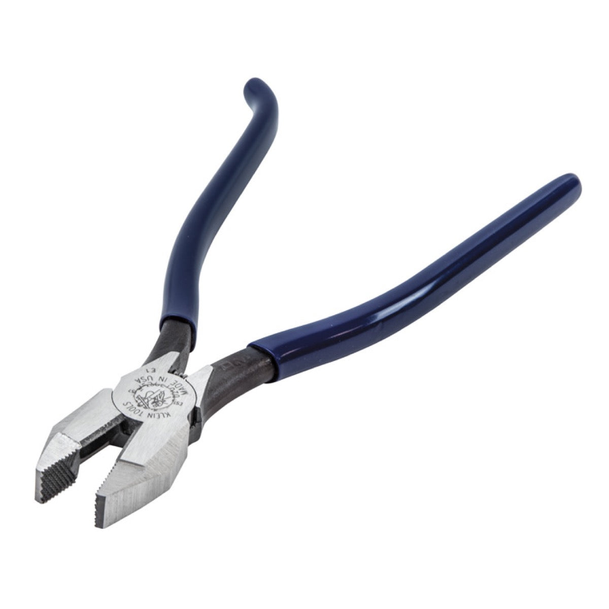 9" Ironworker’s Pliers With Spring | Heavy-Duty Cutting & Twisting Tool